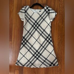 Burberry Classic Cream Tweed Dress
